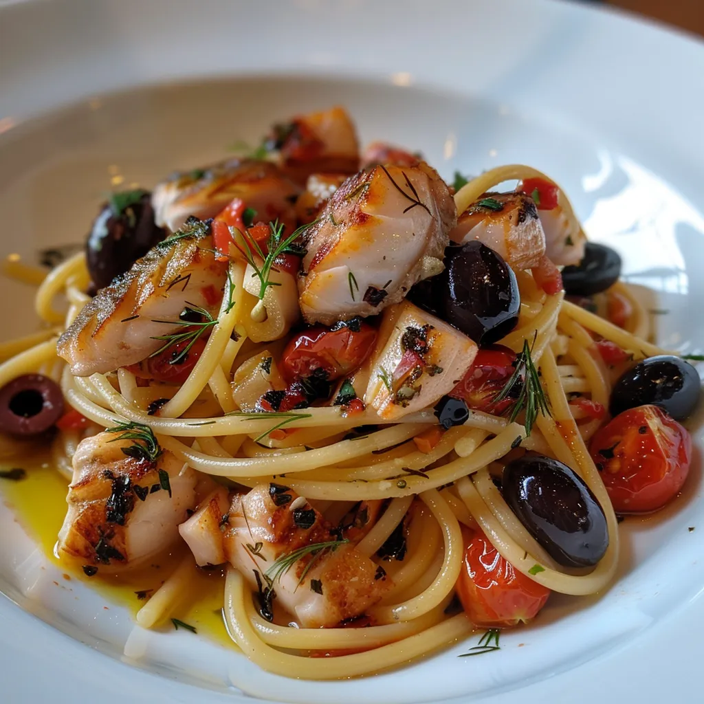 Préparez de délicieux spaghettis au poisson avec une touche d'aneth