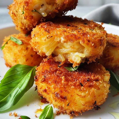 Délicieuses croquettes aux spaghettis